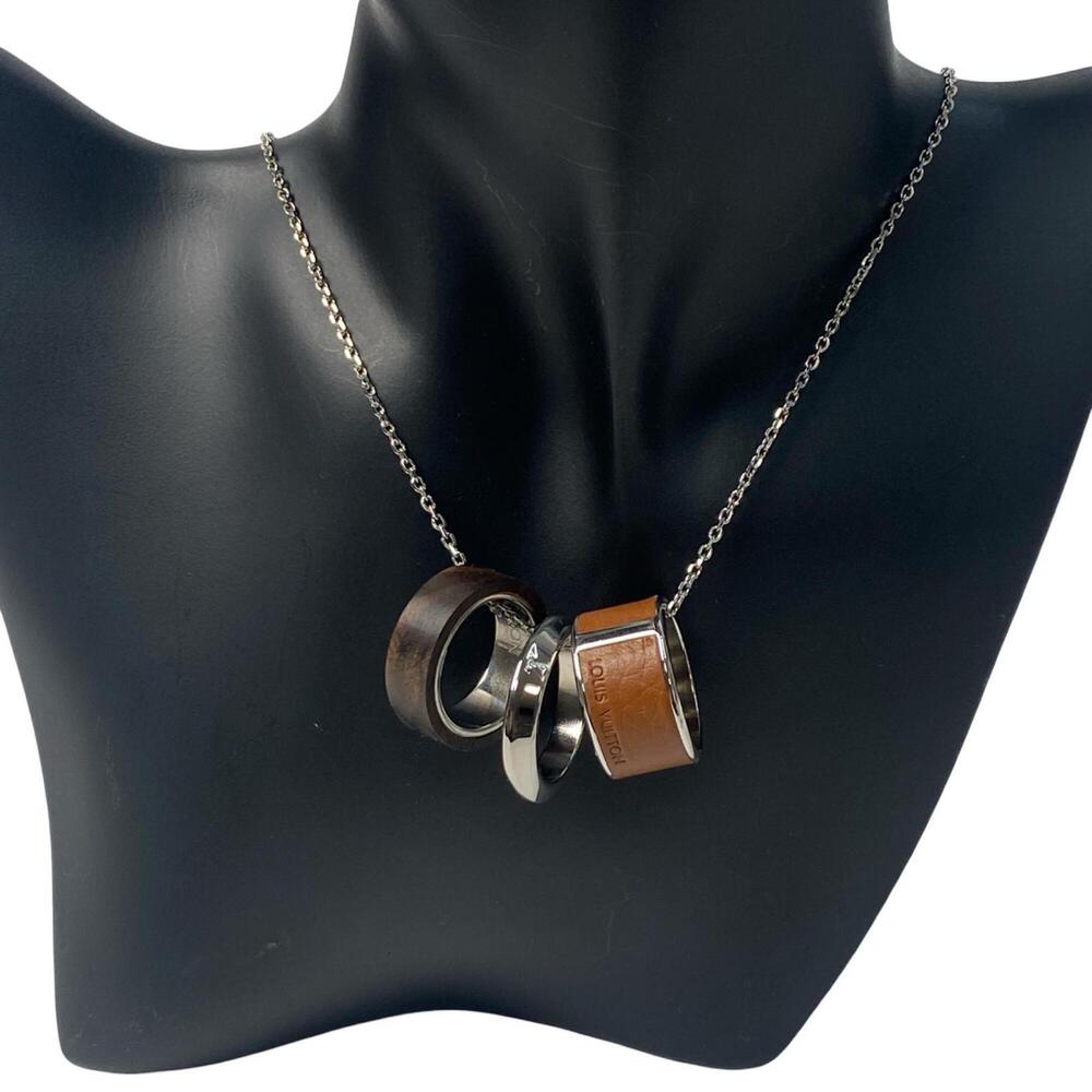 LOUIS VUITTON Brown Necklace - Picture 1 of 10